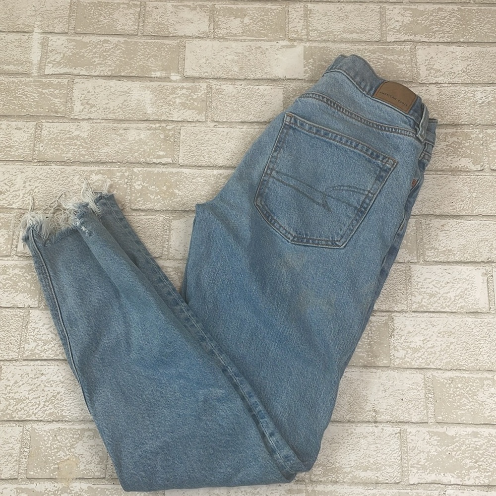 American eagle 90s skinny distressed jeans - Picture 4 of 11